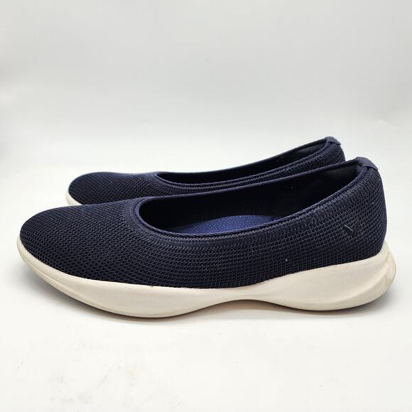 Vivaia Izabel Walker Pro Hybrid Ballet Flats Navy Blue Slip-on EU 36 US 5.5-6 - Picture 5 of 8
